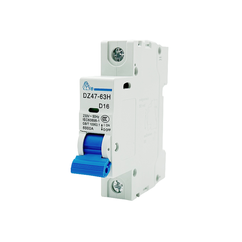Din Rail Circuit Breaker - DZ47-63H 1P 미니어처 서킷 브레이커 정격