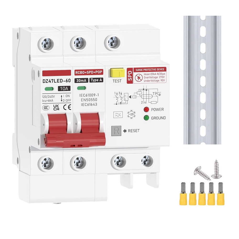 Din Rail Circuit Breaker - 과부하 보호 잔류 전류 차단기 가정용