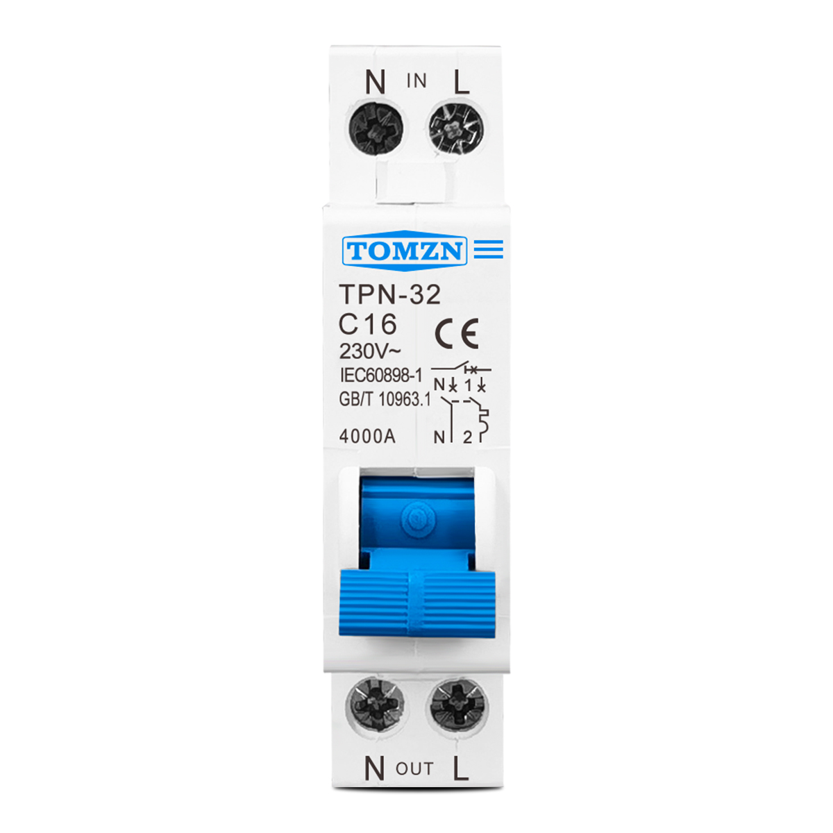 TOMZN TPN 1P+N 미니 회로 차단기 MCB 6 - Din Rail Circuit Breaker 리뷰 및 가격