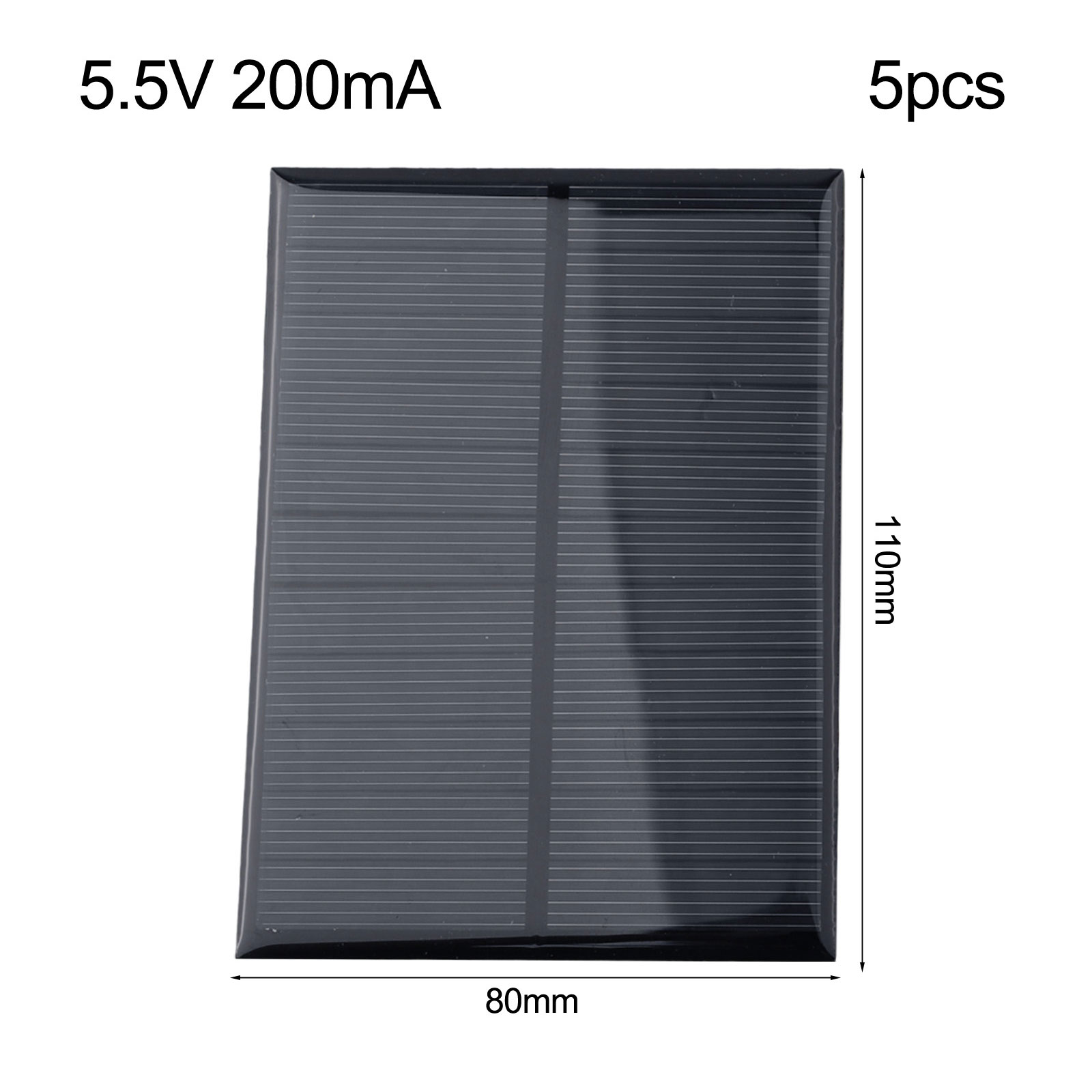 110mm X 80mm 태양광 패널 200mA 태양광  - Renewable Energy Home Solutions 리뷰 및 가격