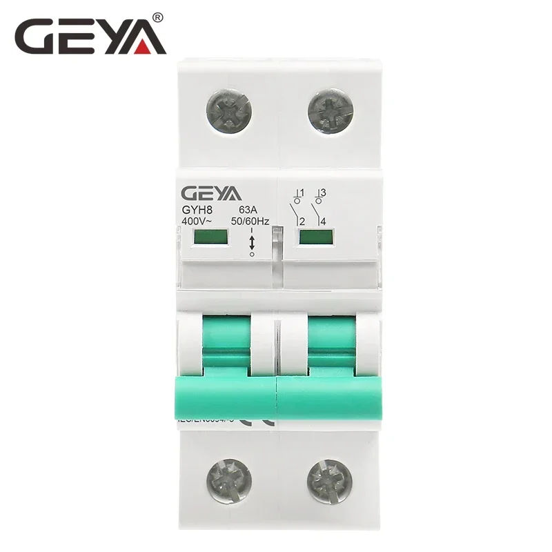 GEYA GYH8 DIN 레일 2극 4극 메인 스위치  - Din Rail Circuit Breaker 리뷰 및 가격